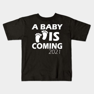 Pregnant - A baby is coming Kids T-Shirt